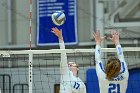 VB vs MHC  Wheaton Women's Volleyball vs Mount Holyoke College. - Photo by Keith Nordstrom : Wheaton, Volleyball, VB